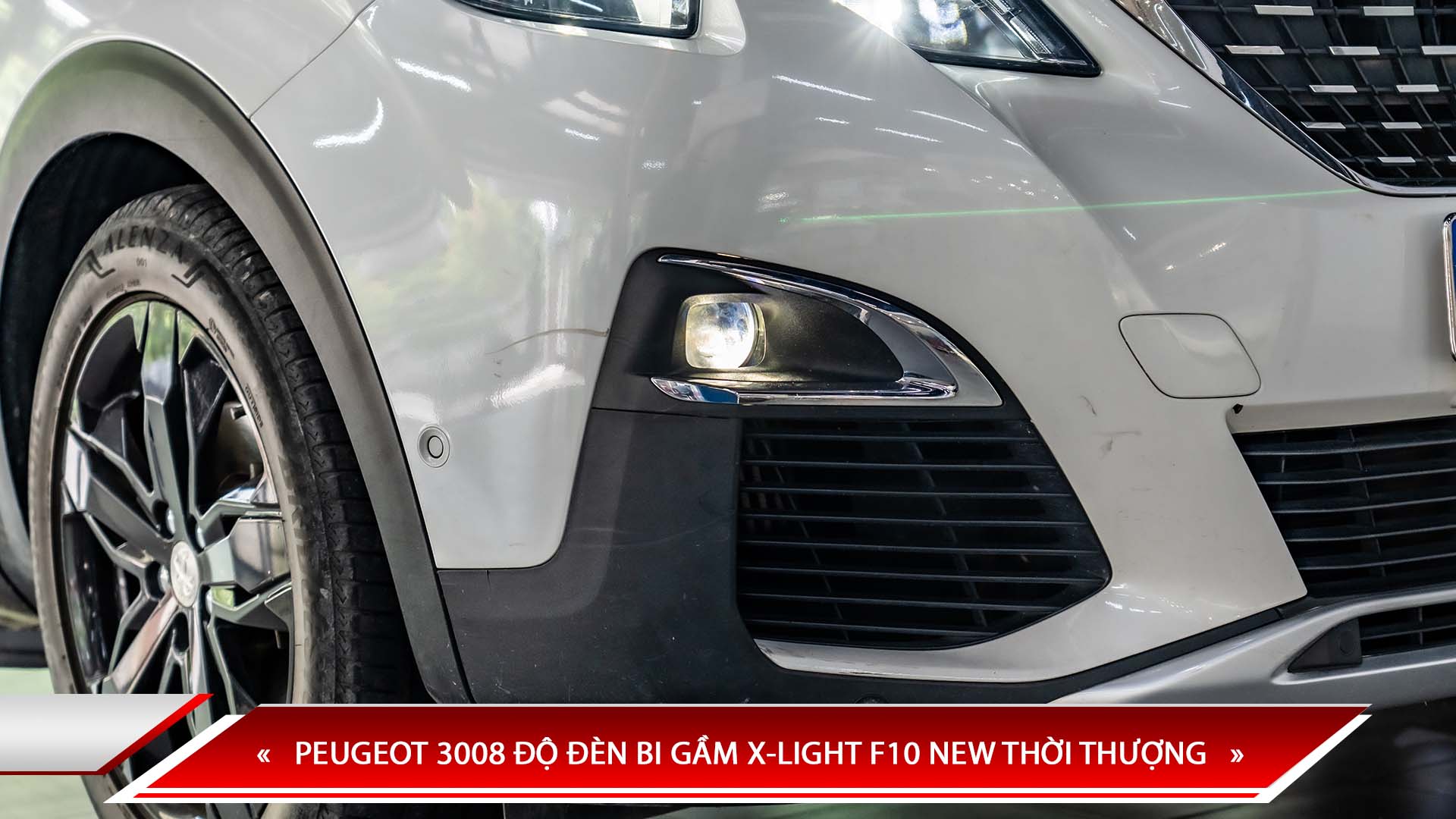 PEUGEOT 3008 ĐỘ ĐÈN BI GẦM X-LIGHT F10 NEW THỜI THƯỢNG